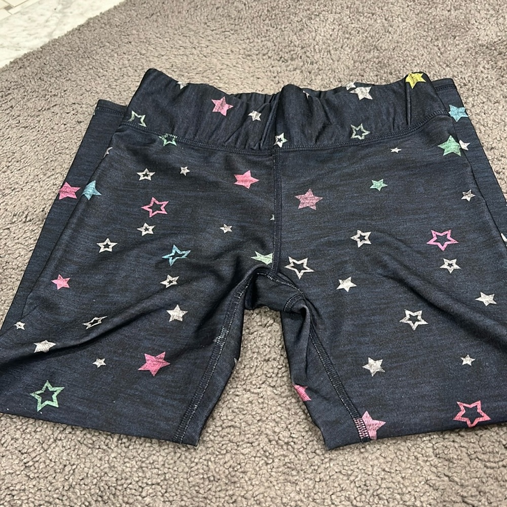 Terez Navy Star Leggings